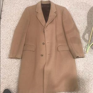 Camel Long Pea Coat